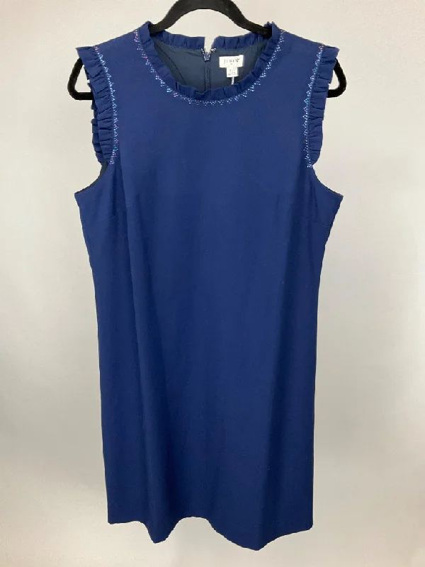 NWT J CREW BLUE DRESS SZ 14 Tunics Stylish modern