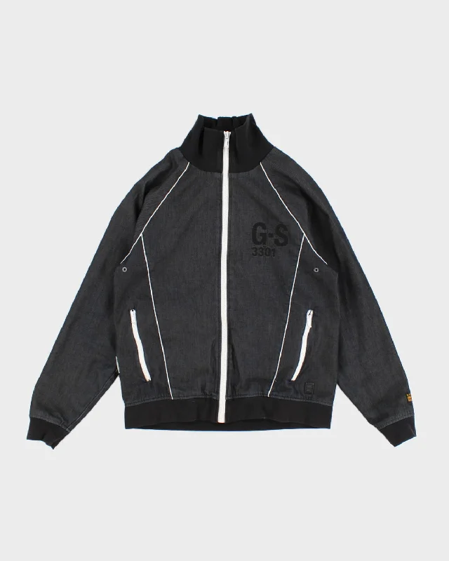 Fem G-Star Raw Denim Jacket - L - M Chenille Jacket Brocade Jacket Lace Jacket
