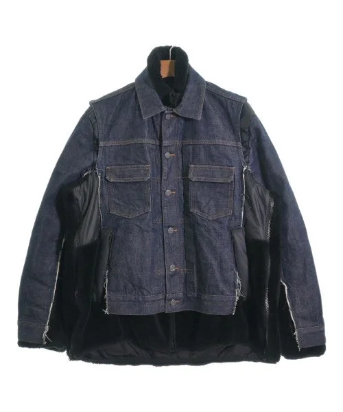 sacai Denim jackets Zippered Front Buttoned Front Snap Front