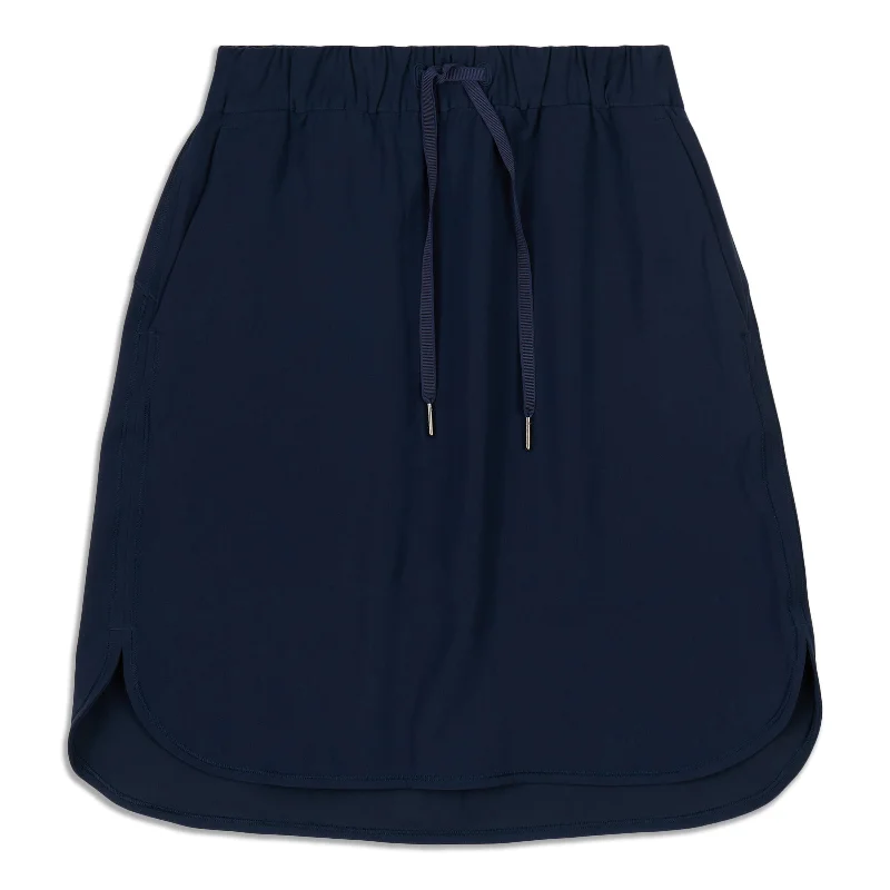 On The Fly Skirt - Resale velvet skirt luxury