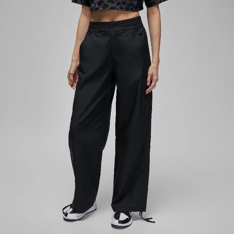 Womens Jordan Chicago Pants 'Black' Classic Straight Pants