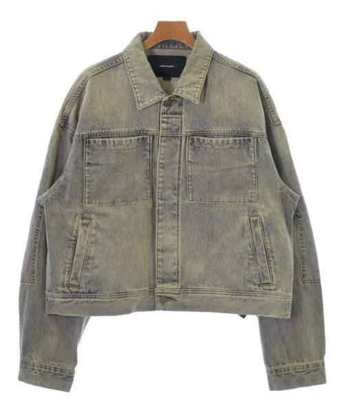 ENTIRE STUDIOS Denim jackets Ribbed Jacket Pleated Jacket Ruffled Jacket