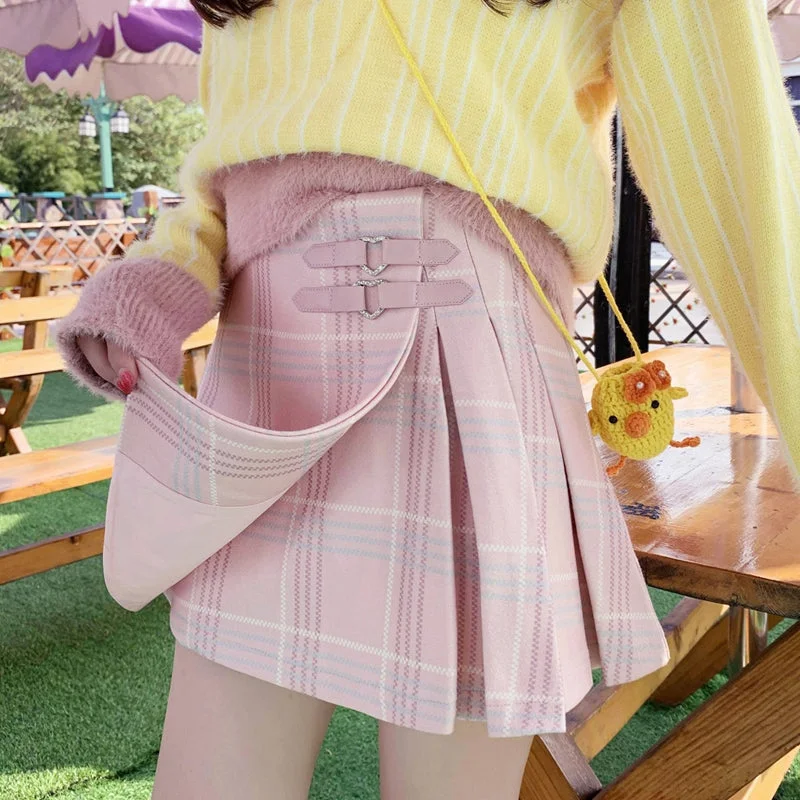 Soft Princess Tennis Skirt elastic waist skirt