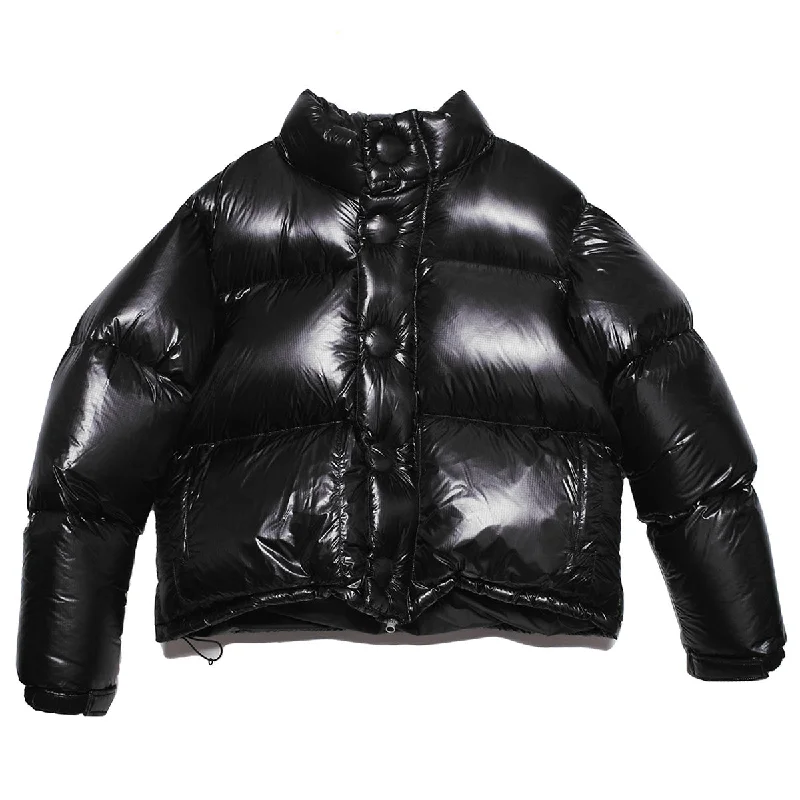 [READYMADE]DOWN JACKET/BLACK(RE-NY-BK-00-00-236) Zippered Jacket Buttoned Jacket Snapped Jacket