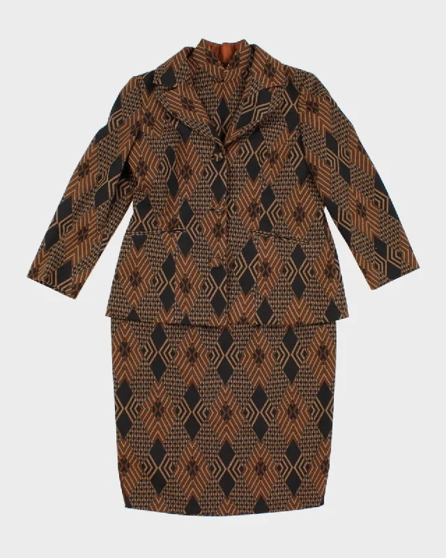 Vintage 60's Dress and Suit Jacket Set - S Anorak Shell Jacket Lightweight Jacket