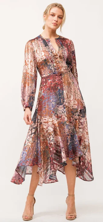 Amelia Tinsel Garden Dress Tunics Seasonal trendy