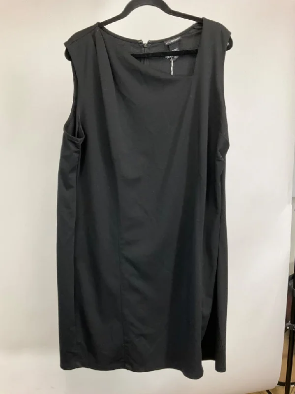 LANE BRYANT BLACK DRESS SZ 22/24W Tunics Floral girly