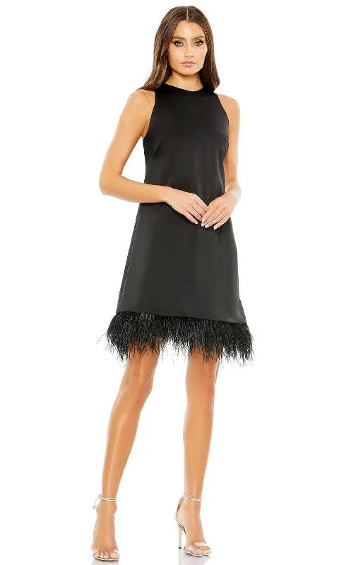 Mac Duggal 55805 - A-Line Cocktail Dress Tunics Sophisticated sleek