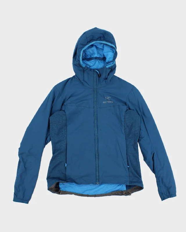 Arc'teryx Blue Hooded Full Zip Jacket - M Mesh Jacket Canvas Jacket Denim Jacket