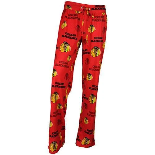 College Concepts Chicago Blackhawks Womens Insider Pants High-Waist Jeans