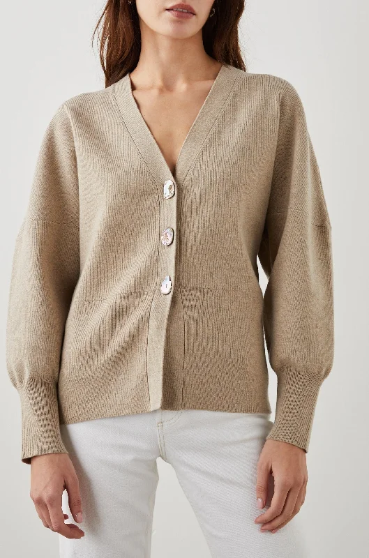 BRUNELLA CARDIGAN - OAT