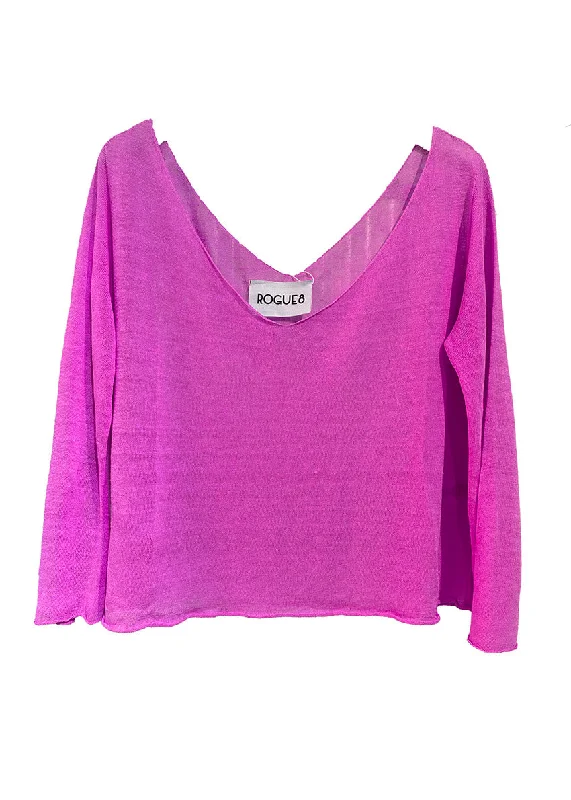 Glou DeepPink Short Sweater