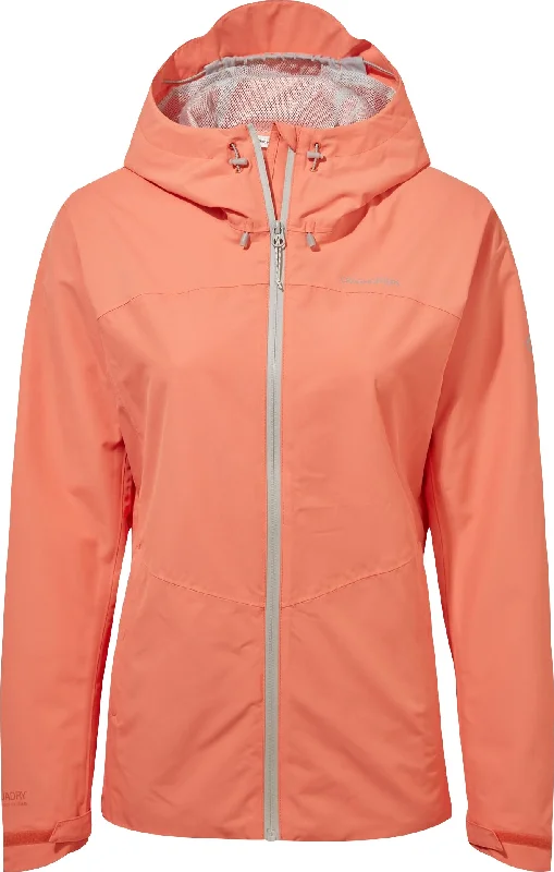 Craghoppers Loretta Womens Waterproof Jacket - Orange