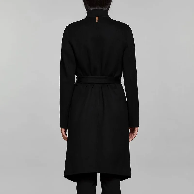 Leora Belted Coat (Black)