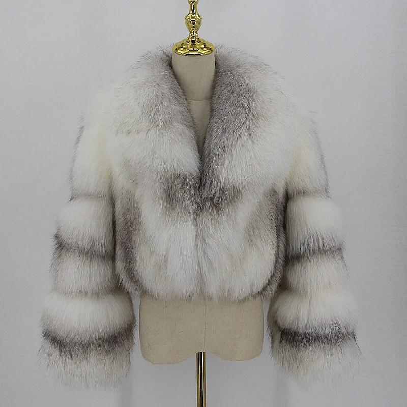 2 XL / cross fox fur