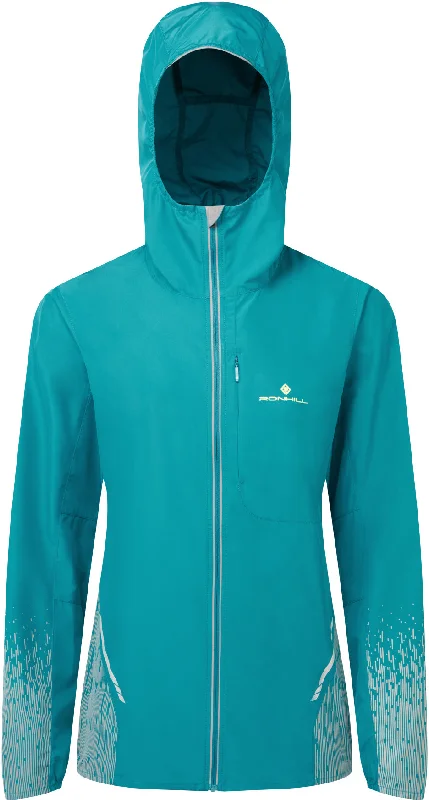 Ronhill Tech Reflect Womens Running Jacket - Blue