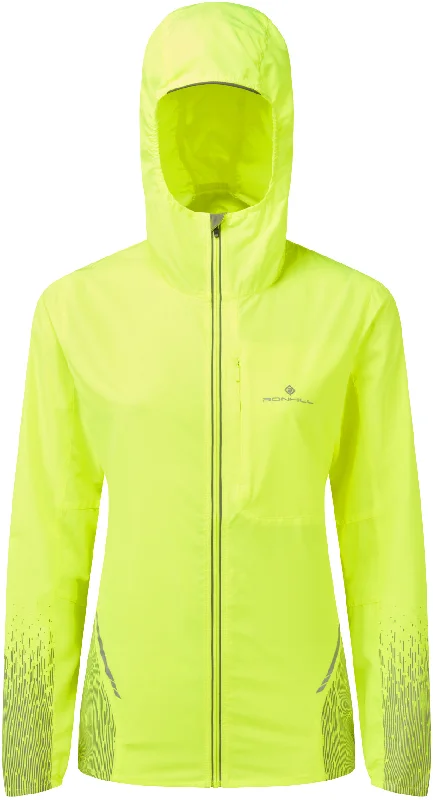 Ronhill Tech Reflect Womens Running Jacket - Yellow