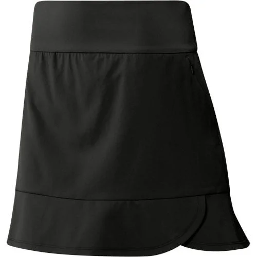 New Adidas Black Frill Golf Skort Size L