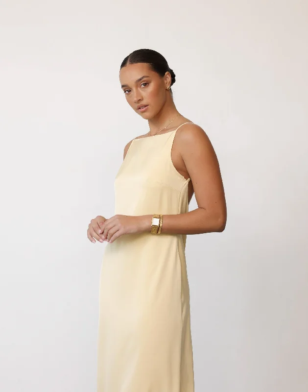 Ophelia Maxi Dress (Honeycomb)