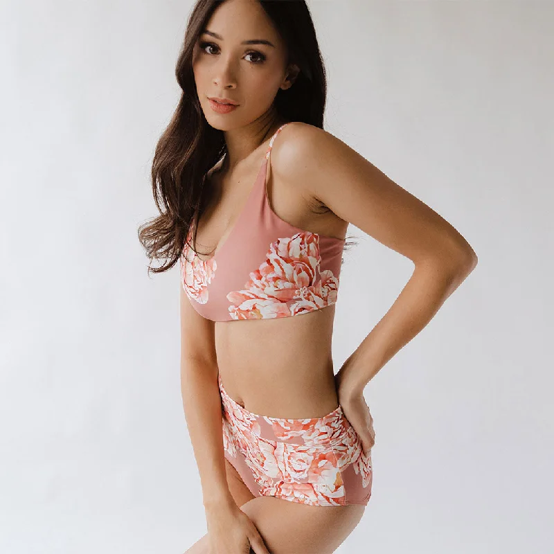 Garden Rose High-Waisted Bottoms