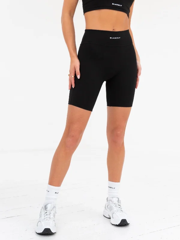 Soft Sculpt Cycling Shorts - Black