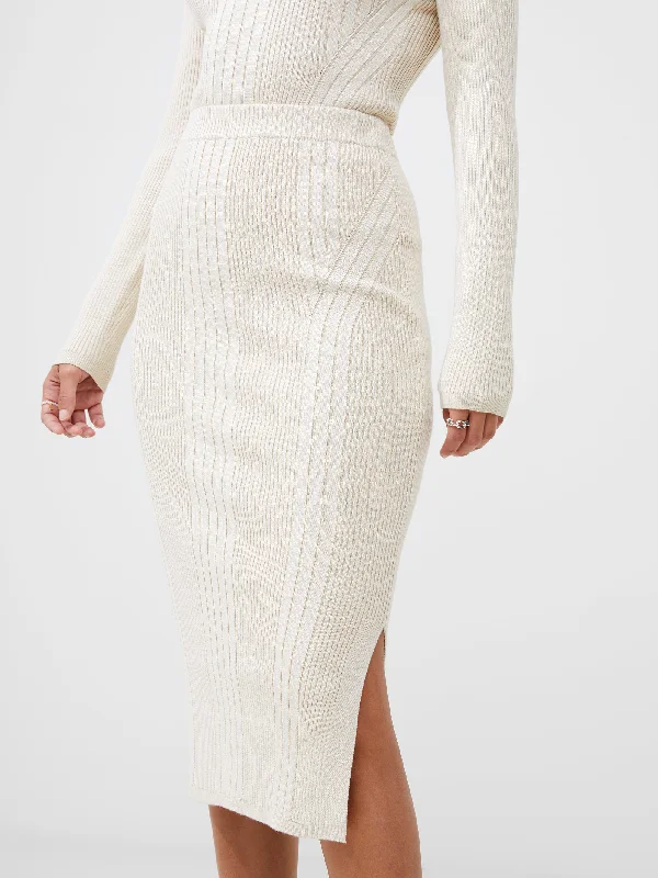 Mari Rib Knit Midi Skirt