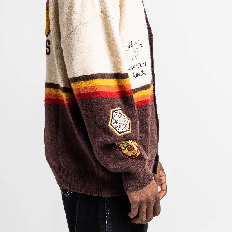 Roll The Dice Retro Varsity Cardigan