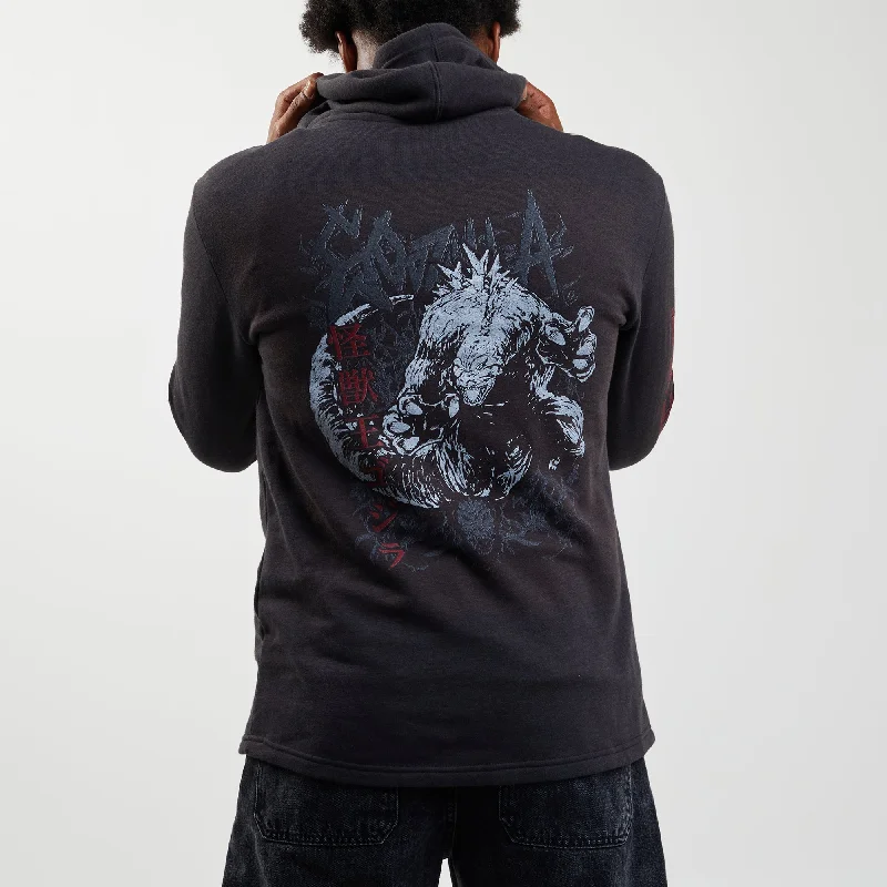 King Of The Monsters Black Hoodie