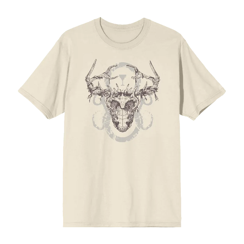 Jimmy With Horns & Cup Natural Tee