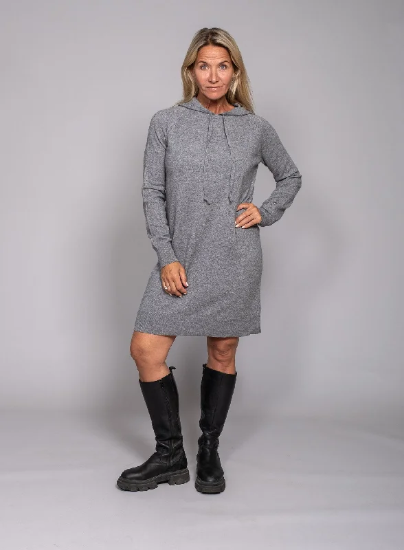 Kristin Hooded Cashmere Dress