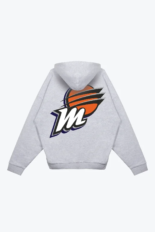 Phoenix Mercury Essentials Heavyweight Hoodie - Ash