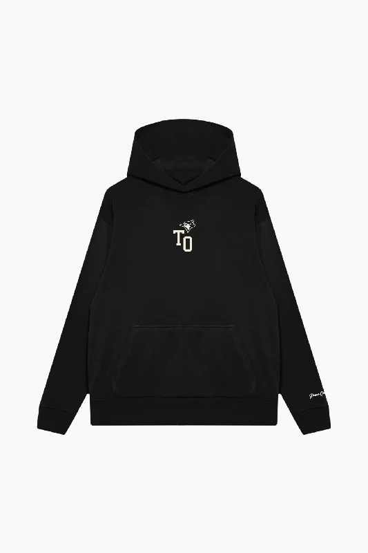 Toronto Blue Jays Heavyweight Hoodie - Black