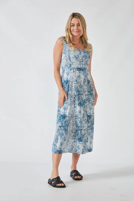 Acrobat Bay Mambo Dress - Ink Print