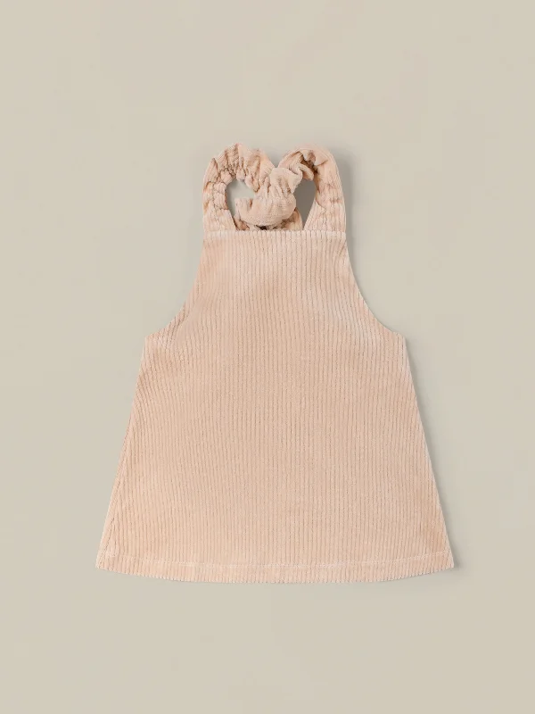 Almond Pinny Dress