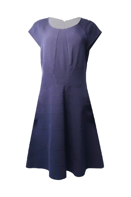 Shift Navy Dress