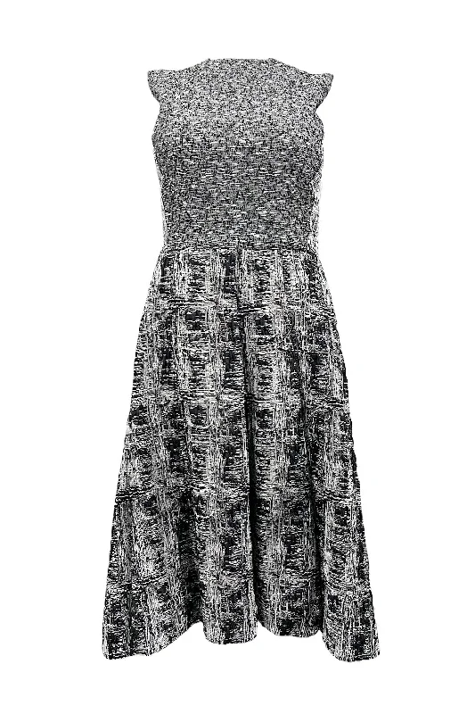 Black and White Dress