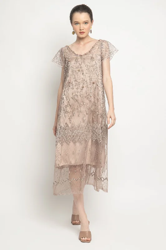 Bellatrix Dress in Muted Rose