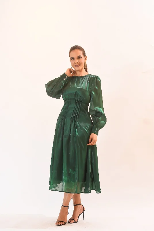 Best Elegance Dress Green