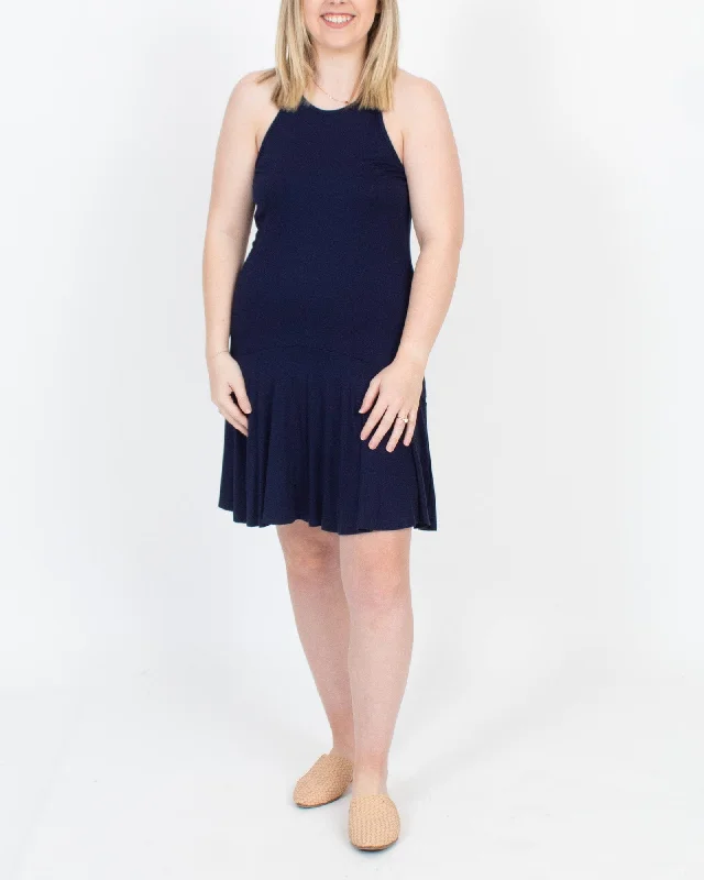 Casual Navy Dress