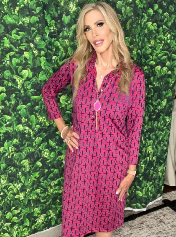 Fashion Dress - Hattie Dress With Collar