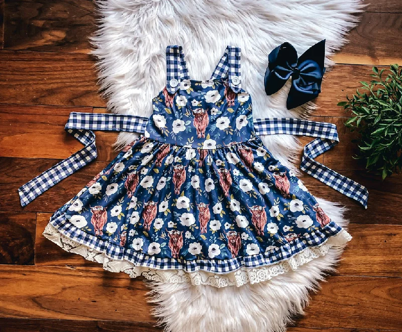 Highland Cow Dress