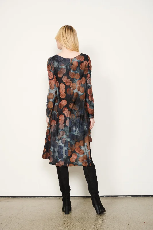 HOLMES & FALLON | Jacquard Print Dress