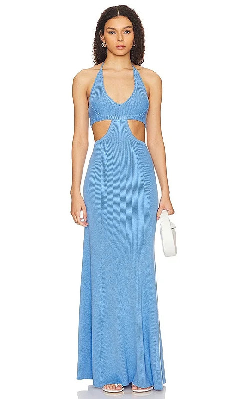 Lovers and Friends Ember Dress in Blue