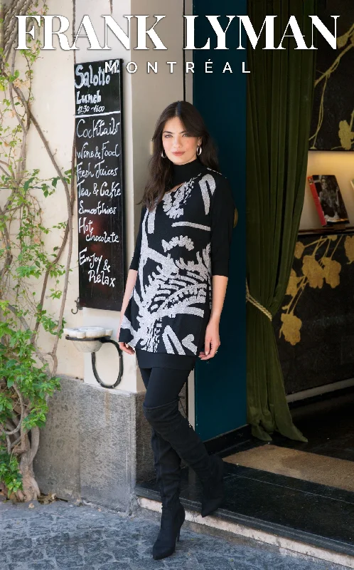 Mock Neck Dress