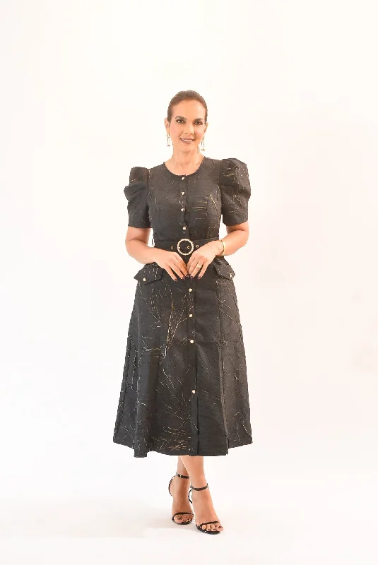 My Abstract Dress Black