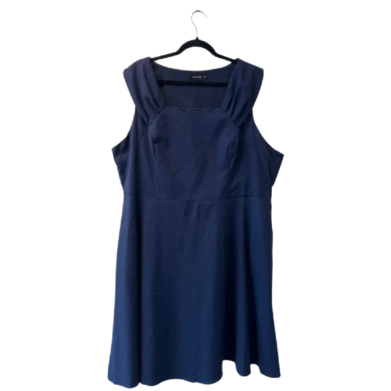 navy formal dress - 3x