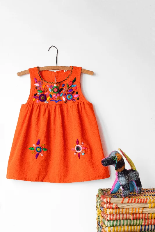 Jardinita Dress - Orange