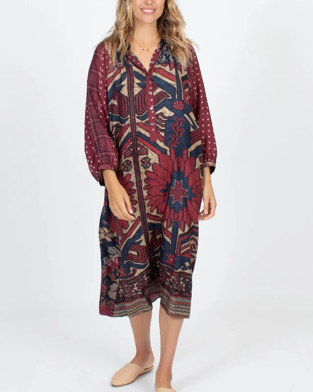 Printed Silk Dress