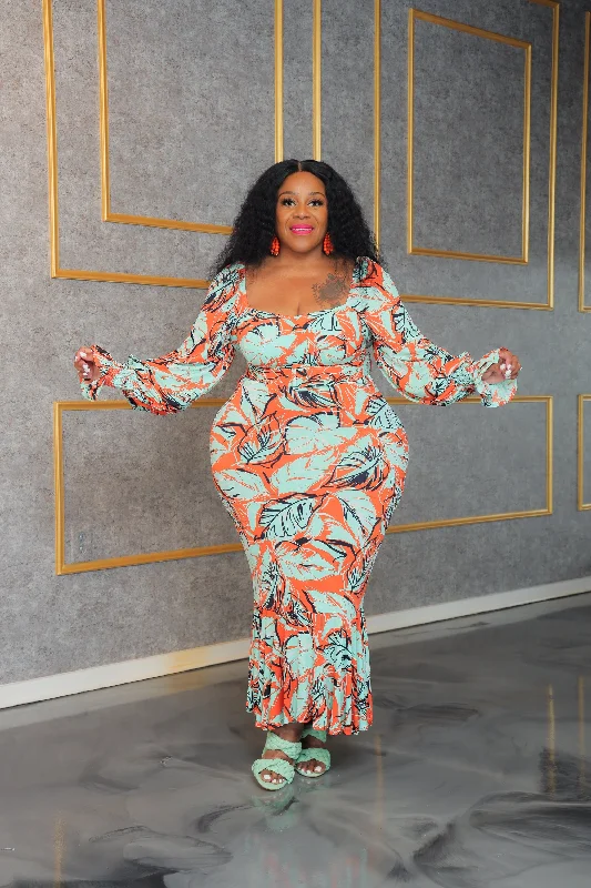Rebecca Print Dress