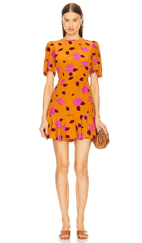 Rhode Darcy Dress in Orange